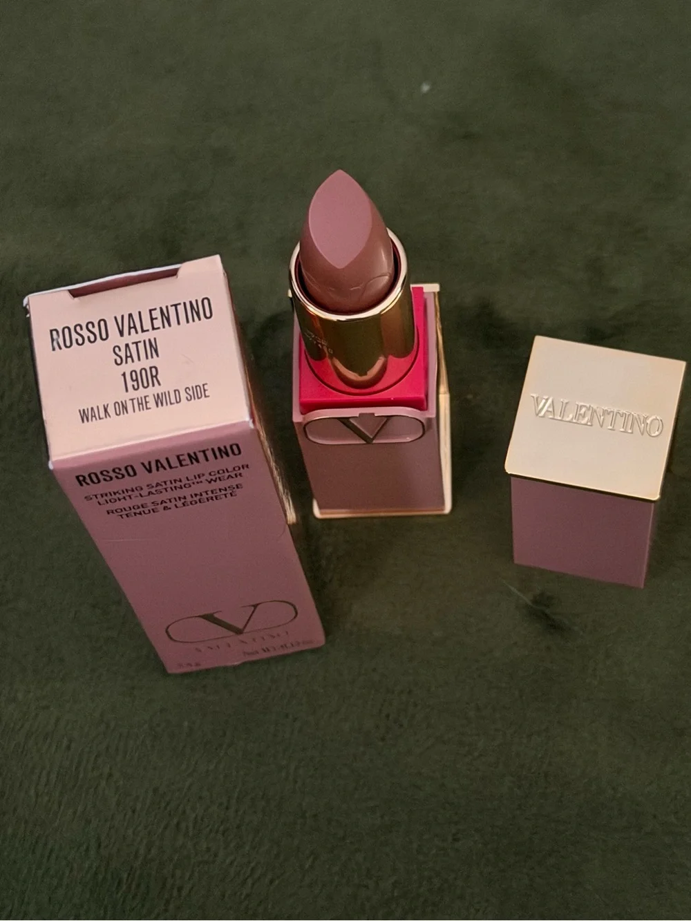 Valentino rosso satin